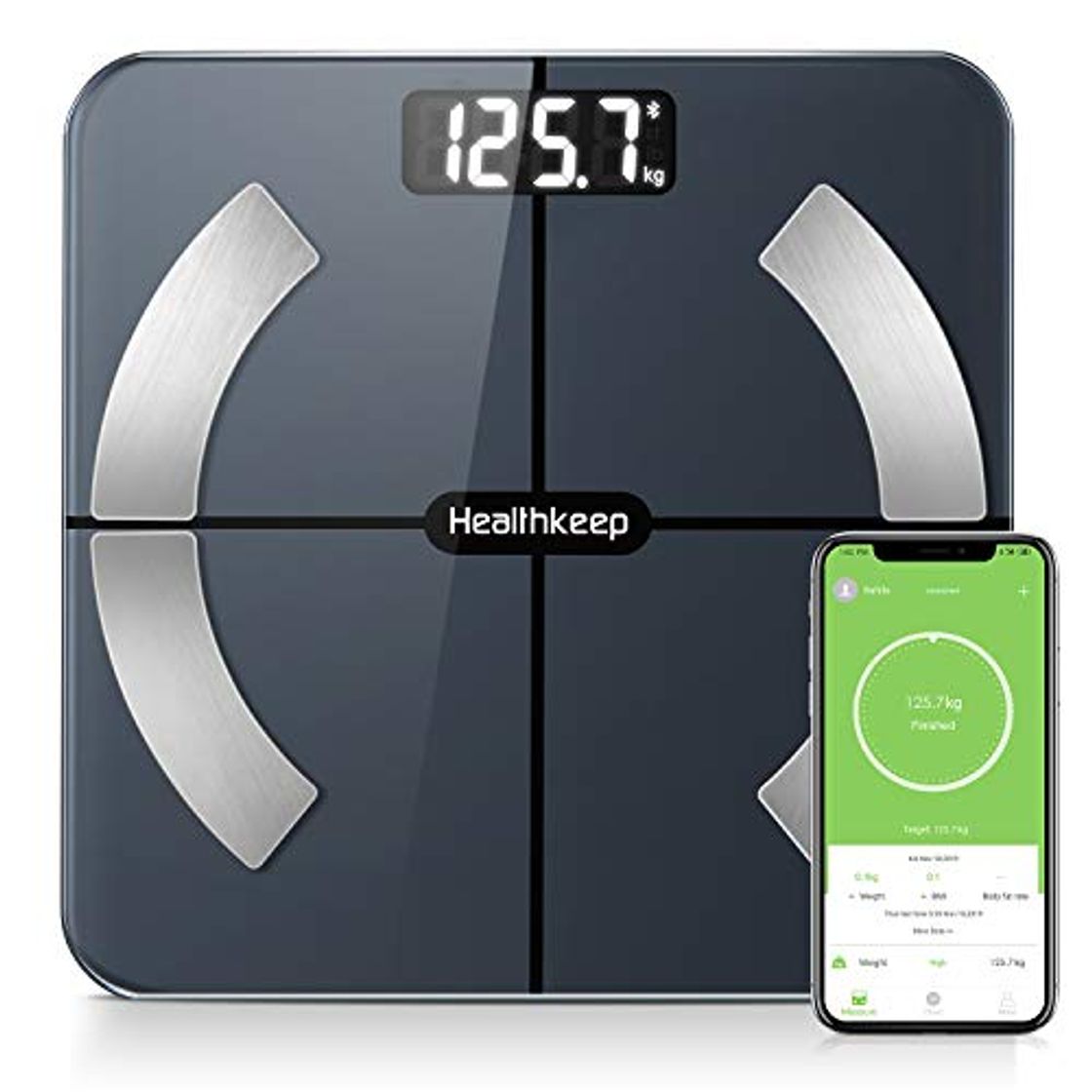 Social Báscula Grasa Corporal Báscula de Baño Wireless Báscula Baño Digital Analizar Más