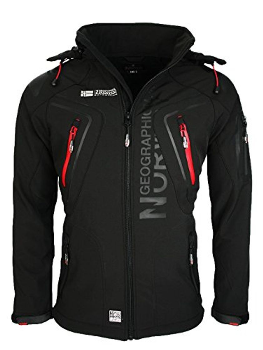 Social Geographical Norway Geno-5 Tambour Techno - Chaqueta Softshell para Hombre