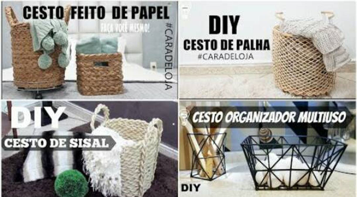 Aprende a hacer Cestas decorativas en casa 😉💖
