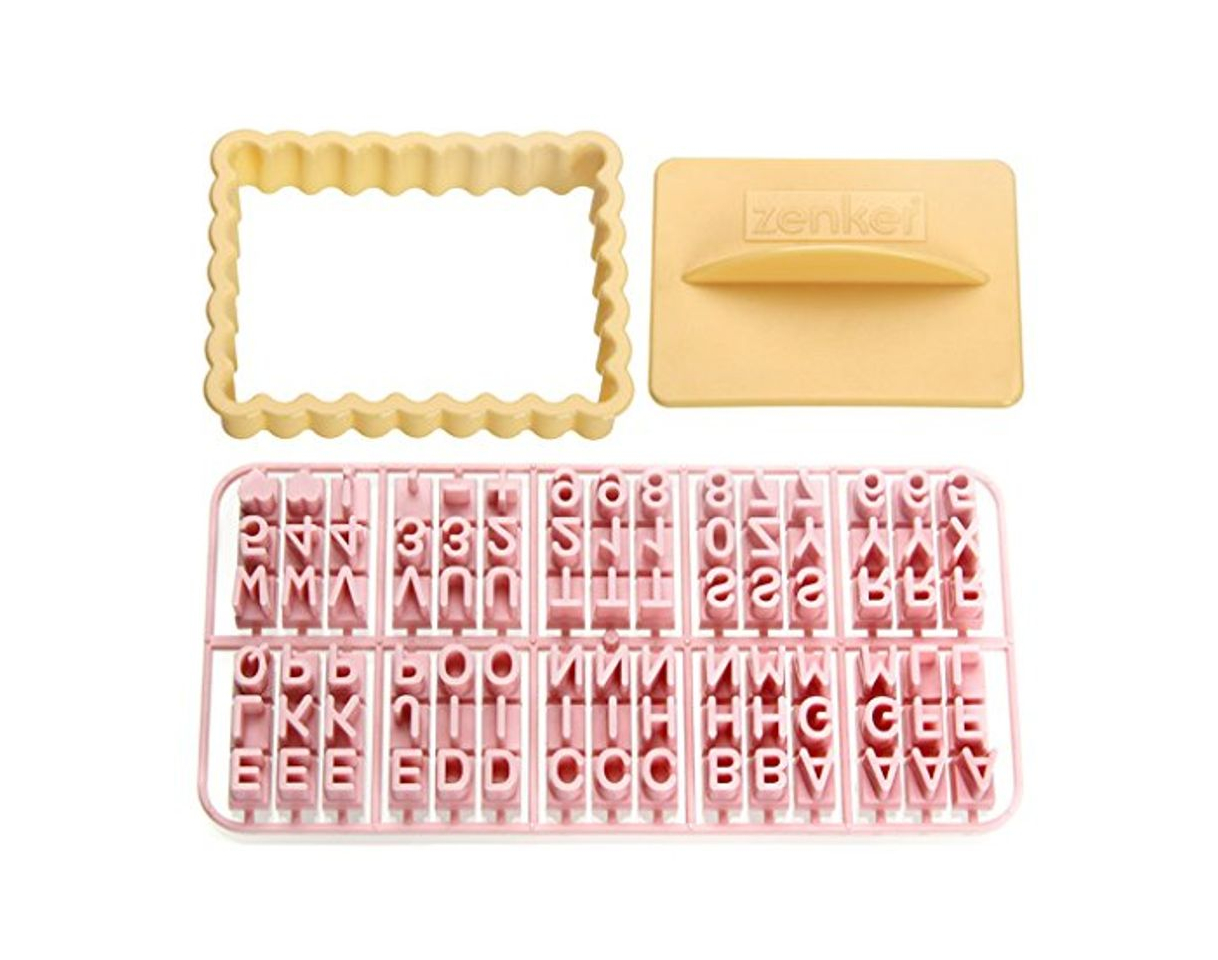 Producto Zenker 44827 Moldes para Galletas con Letras