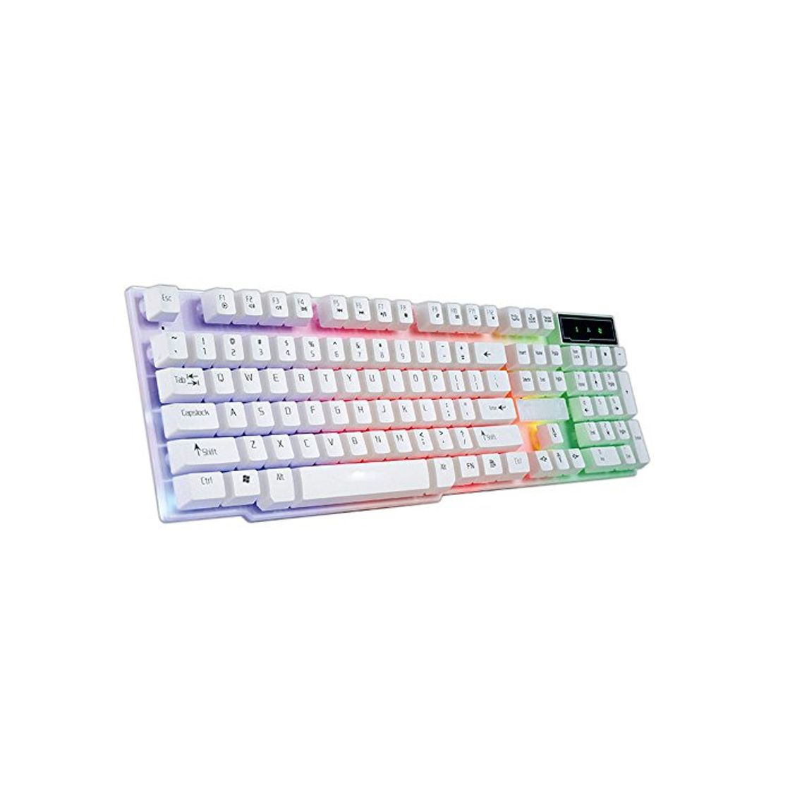 Products STRIR Teclado para Juegos, Mecánica Feel Gaming Keyboard, USB LED Retroiluminada con