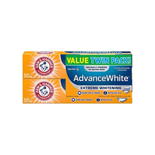 Arm & Hammer Advance White Extreme Whitening Baking Soda & Peroxide pasta