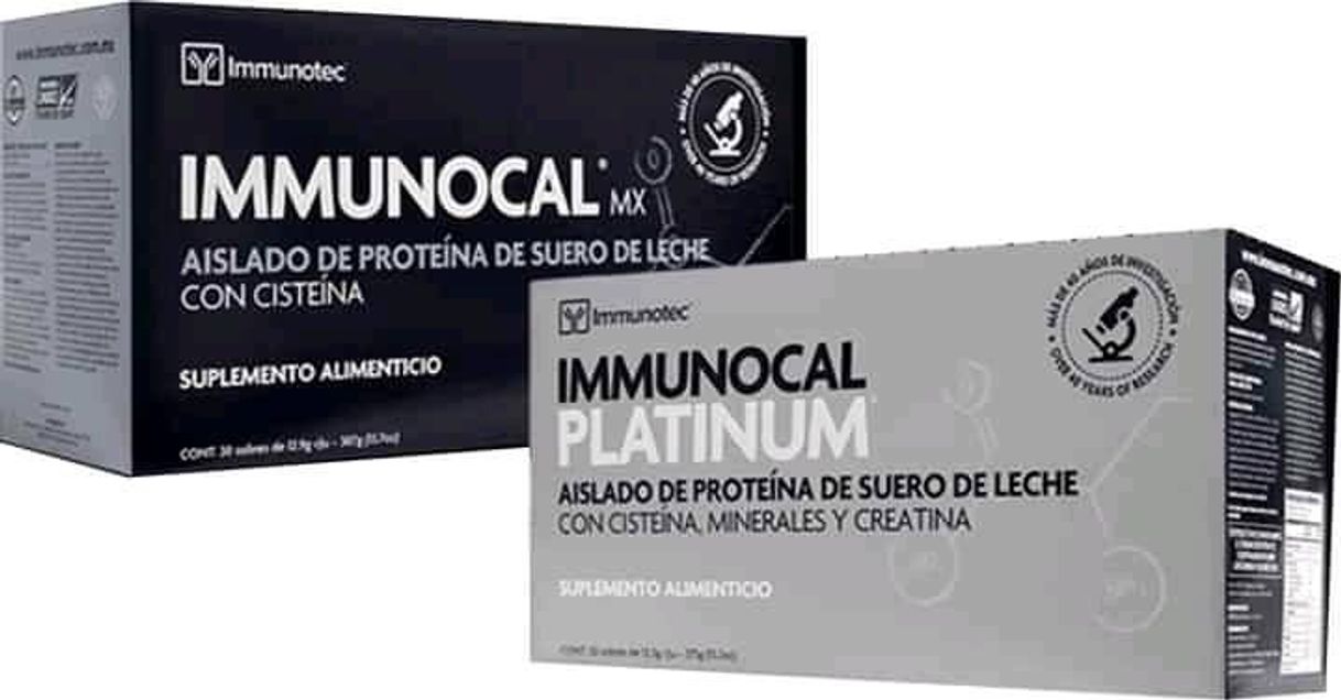 Products Immunocal  sumplemento alimenticio más importante