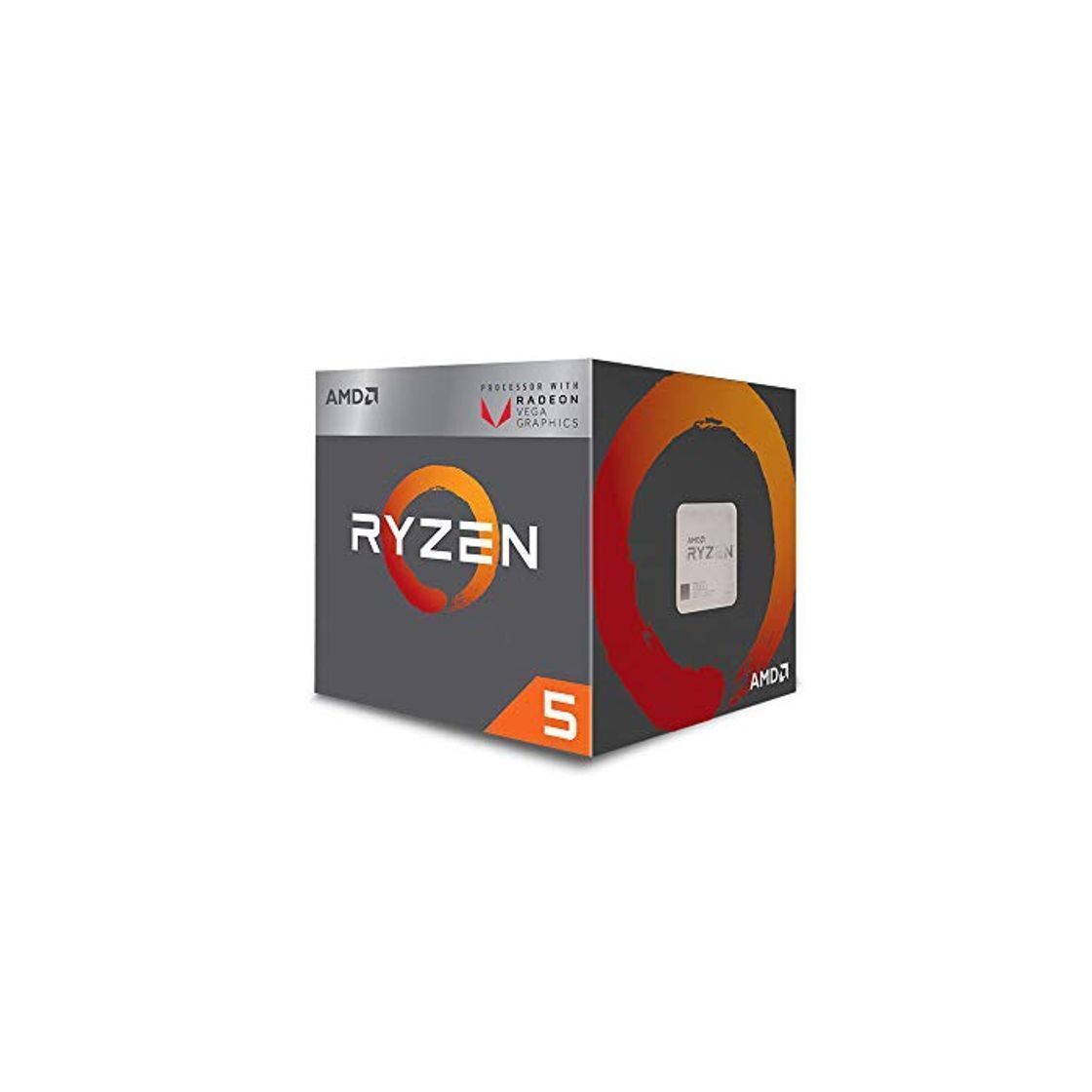 Electrónica AMD Ryzen 5 3400G, Procesador con Disipador de Calor Wraith Spire