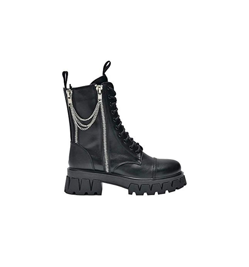 Social Koi Footwear Mergo - Botas de doble cadena