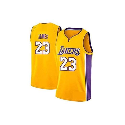 HANHJ Camiseta De Baloncesto para Hombre-Lebron James- Lakers # 23 Jersey