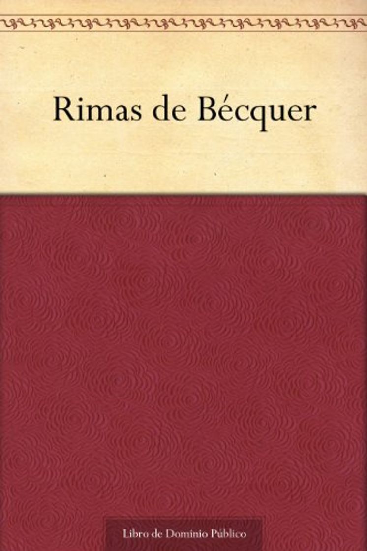 Libro Rimas de Bécquer