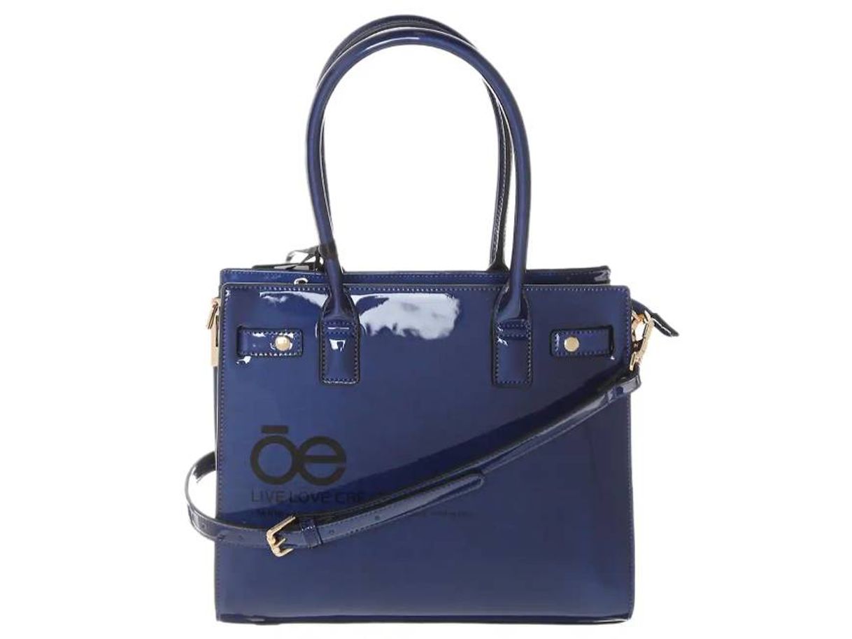 Moda Bolsa satchel CLOE cierre con logotipo



