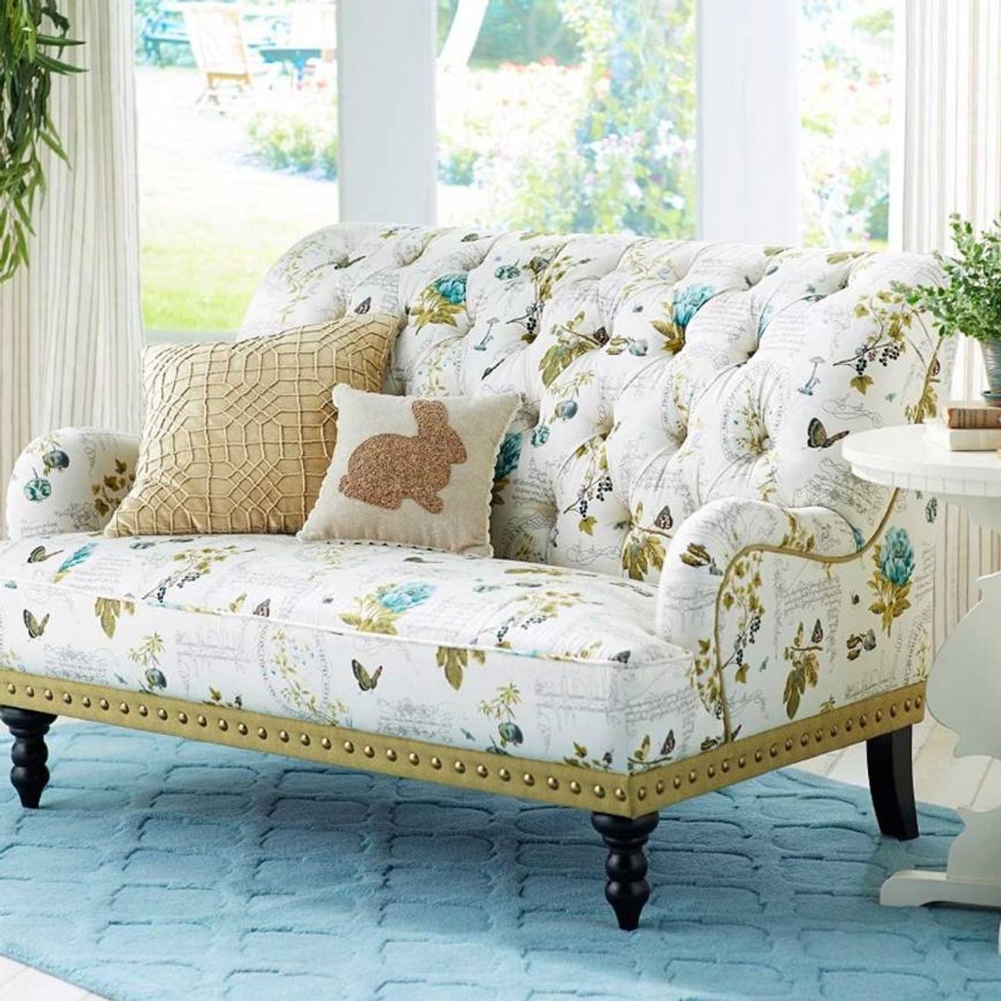 Moda Loveseat Chas Botany Green - Pier 1 Imports

