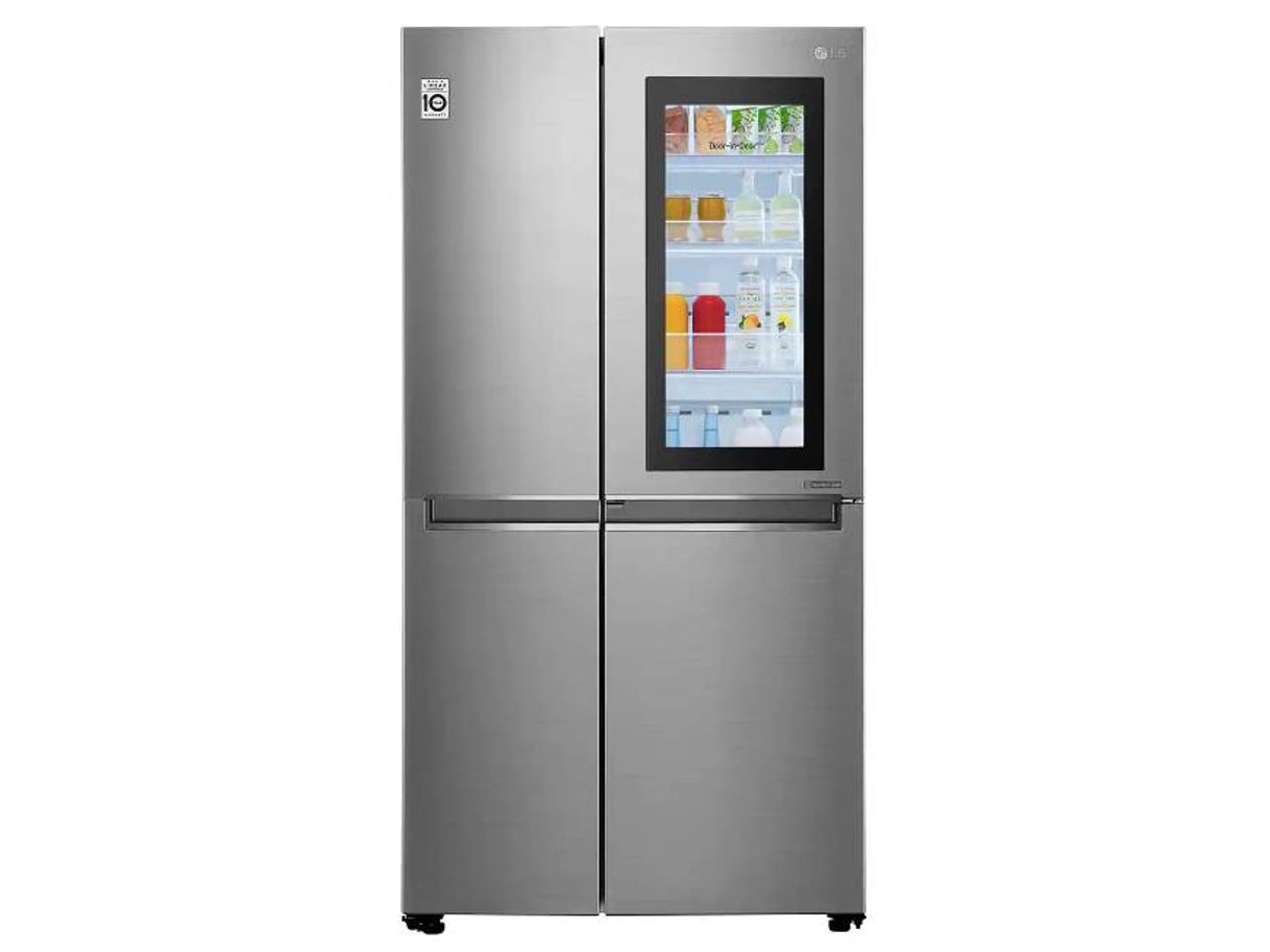 Moda Refrigerador LG 27 pies cúbicos plata LS74BXP

