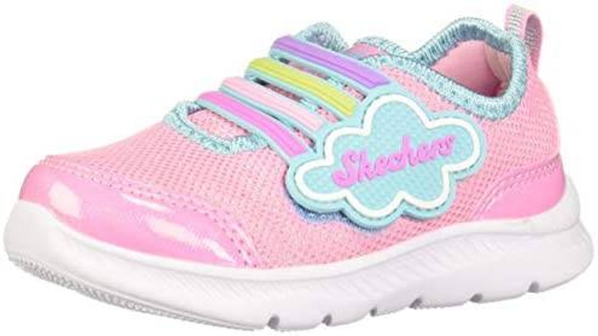 Moda Skechers 82174NPKMT110 Zapatillas de deporte para Niñas, Ros