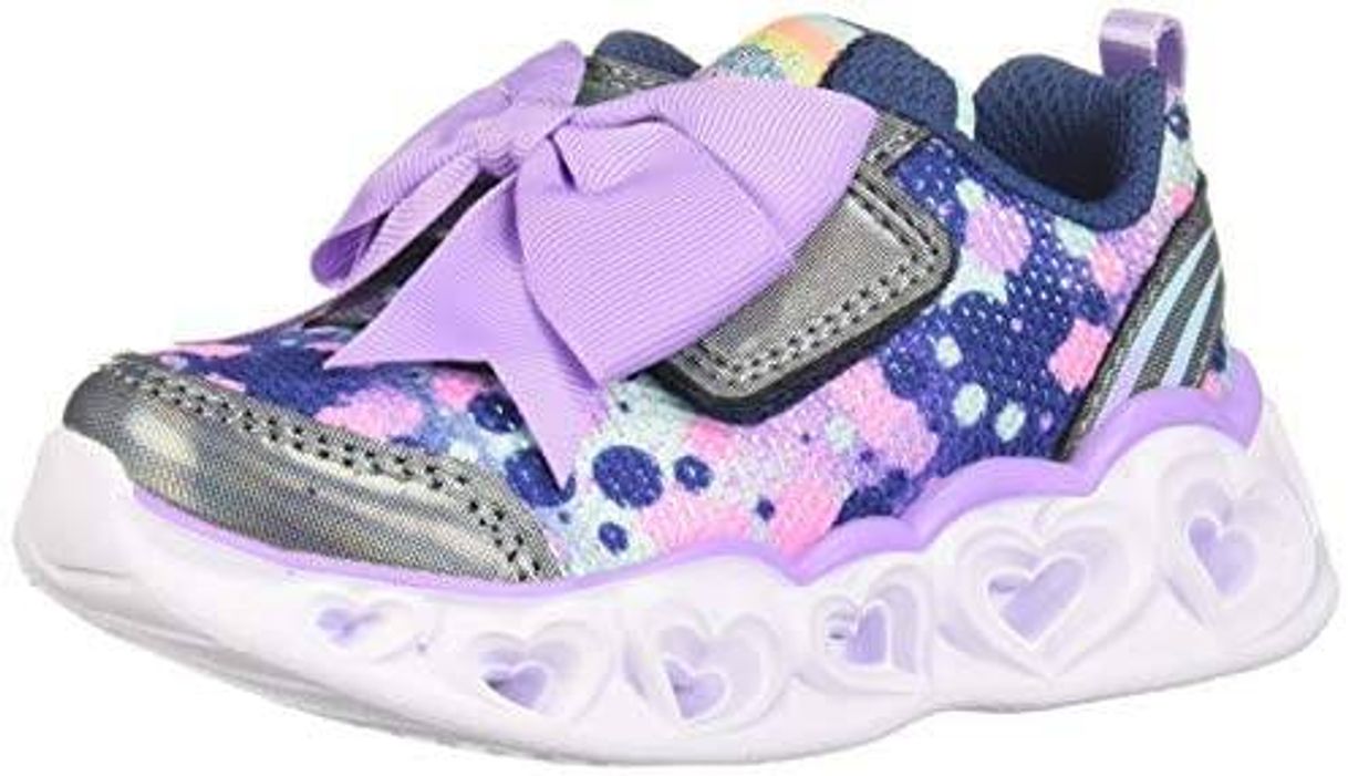 Moda Skechers 20265NNVLV110 Zapatillas de deporte para Niñas, Azu