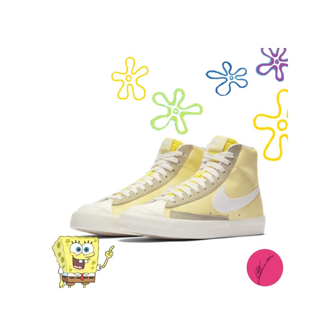 Social nike blazer mid’77 yellow