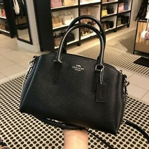 Coach Bolso Satchel Carryall para Mujer Un tamaño Negro