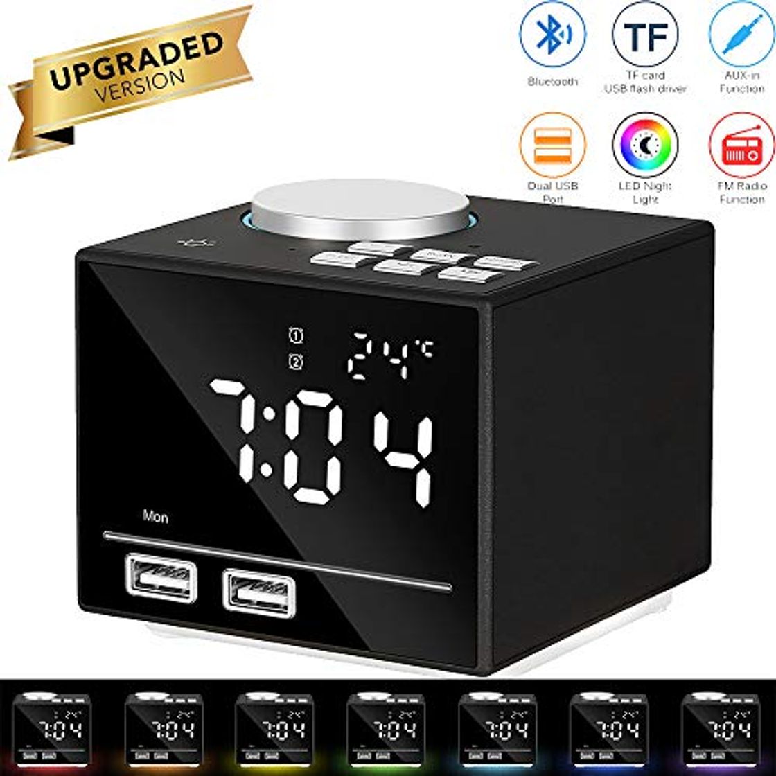 Products OurLeeme Reloj Despertador Digital