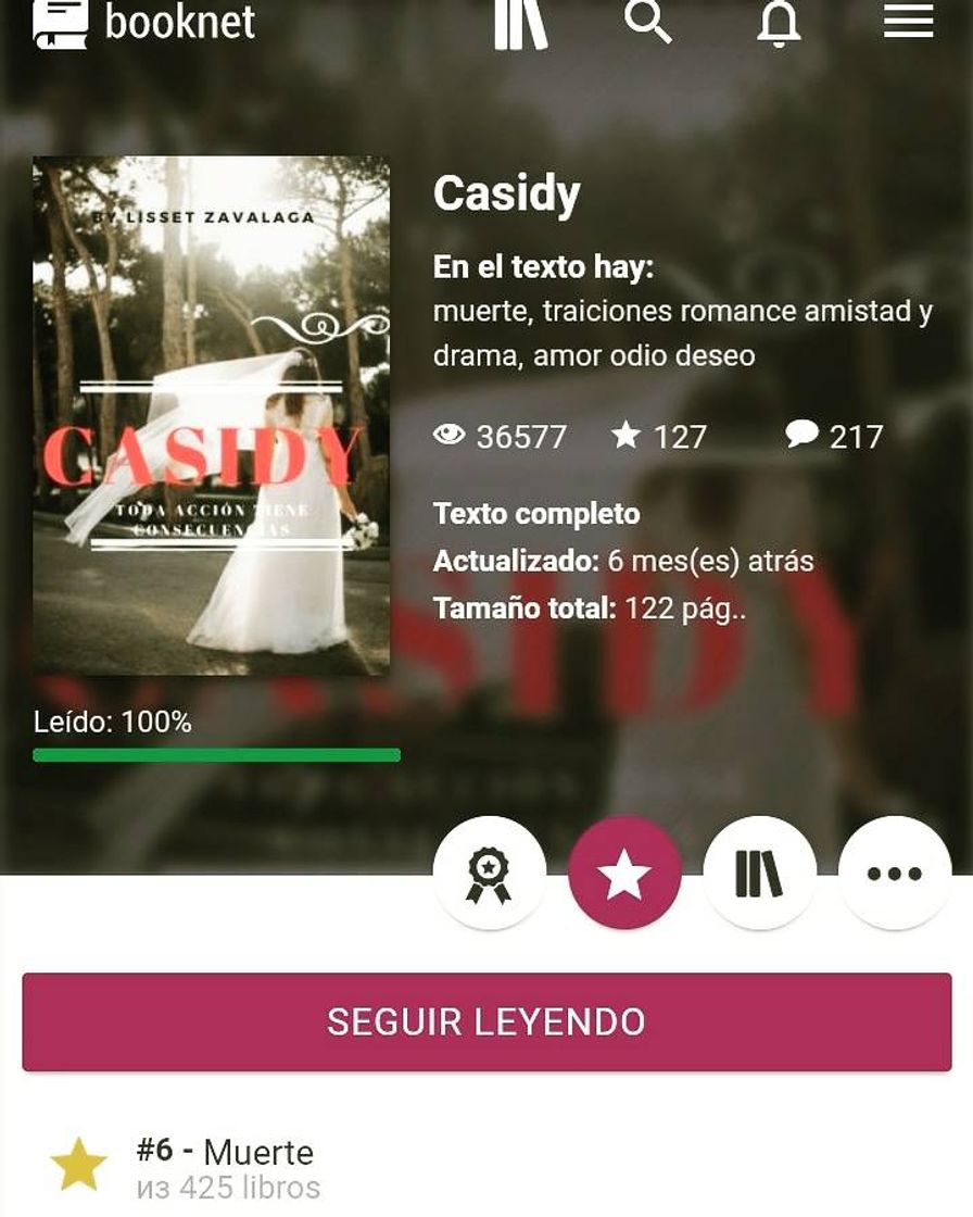 Book Casidy la primera parte de una increible historia de amor