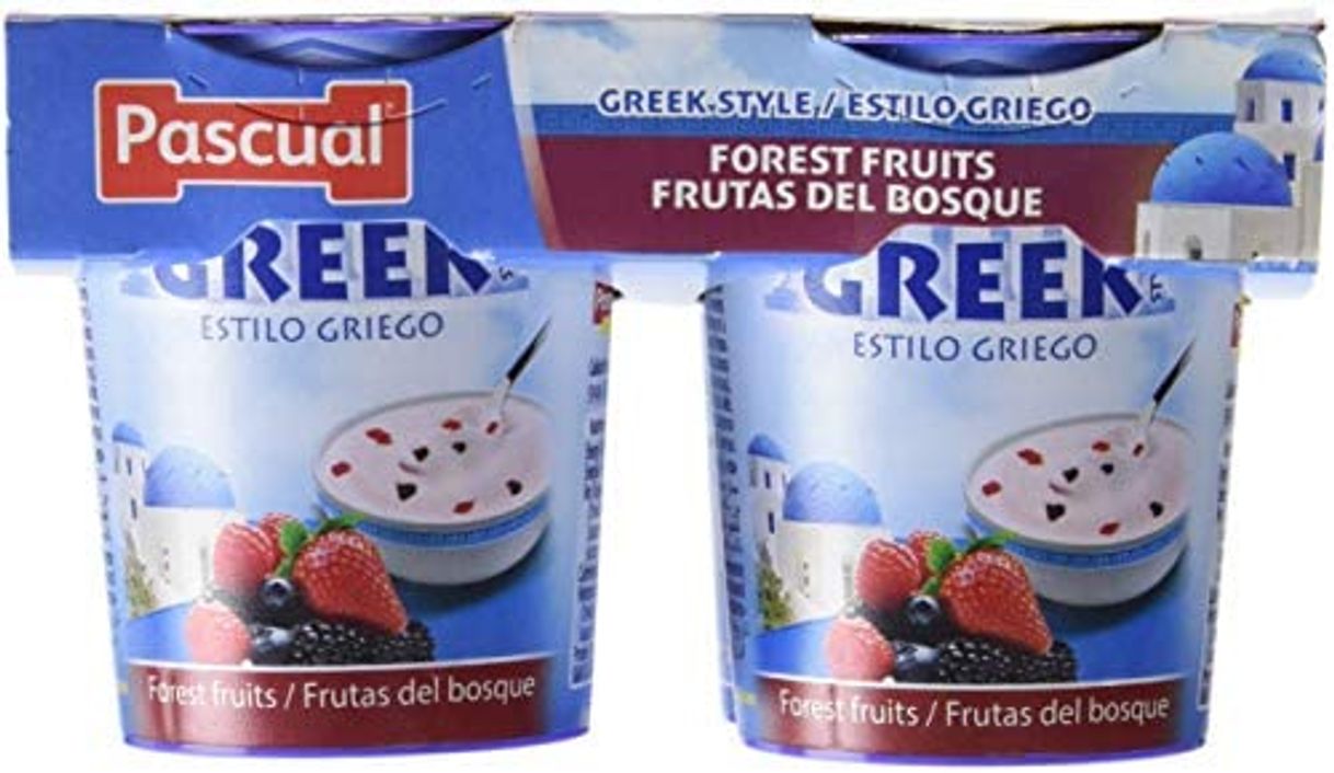 Product Pascual Yogur Griego con Frutas del Bosque - 6 Paquetes de 4