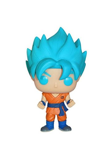 Funko - 121 - Pop - Manga - Dragon Ball Z - Figura Blue Goku Super Saiyan God