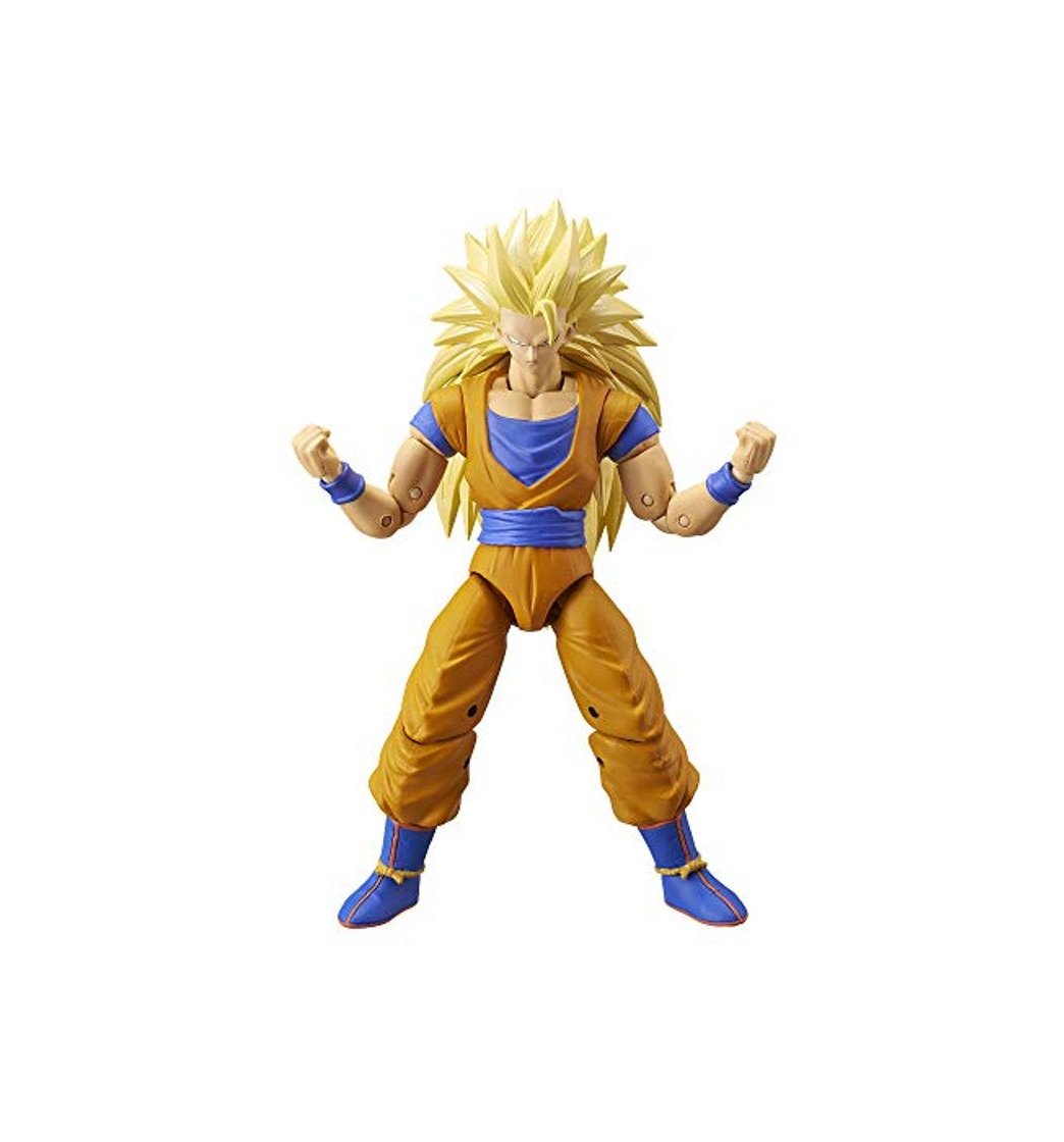 Social Dragon Ball- Figura Deluxe Super Saiyan 3 Goku, Color
