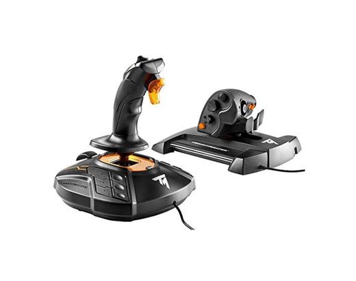 Thrustmaster T.16000M FCS HOTAS - Joystick PC, Tecnología de precisión magnética H.E.A.R.T.