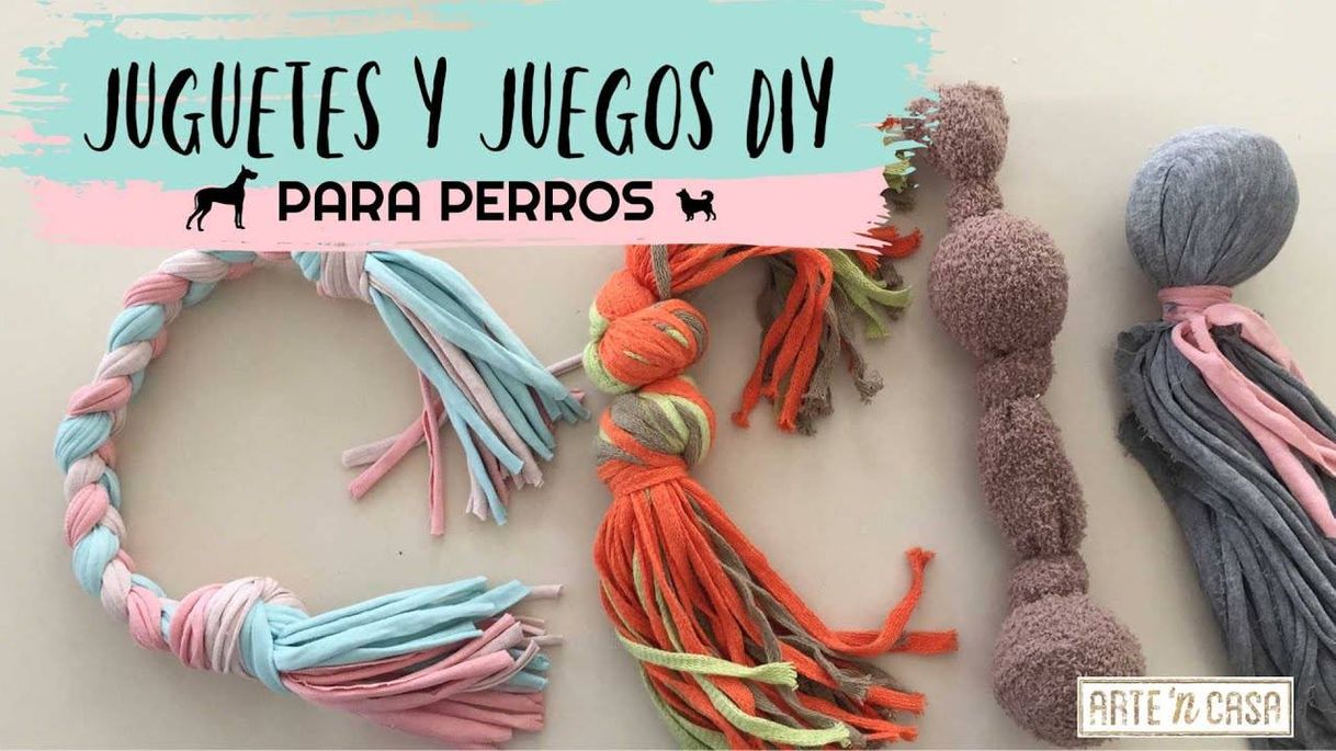 Fashion Juguetes caseros para perritos