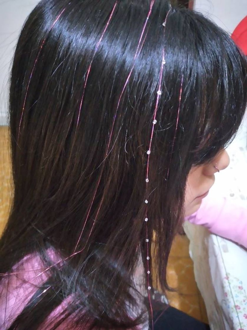 Moda Hair dazzle o glitter en tu cabello