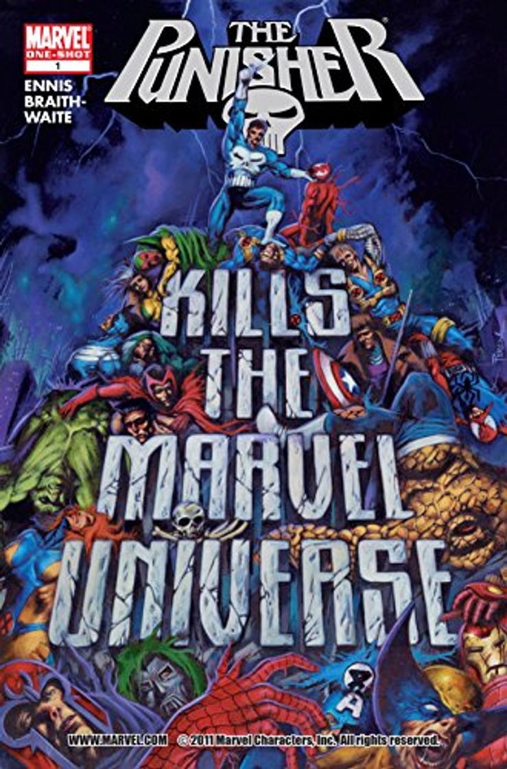 Book Punisher Kills the Marvel Universe