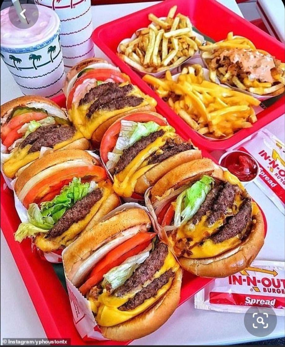 Restaurants In and out burger