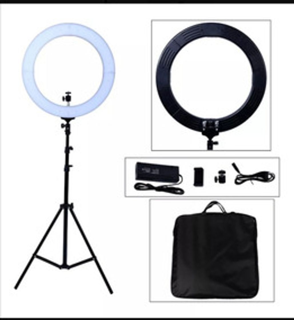 Fashion Aro de Luz Led de 18” pulgadas semiprofesional de estudio