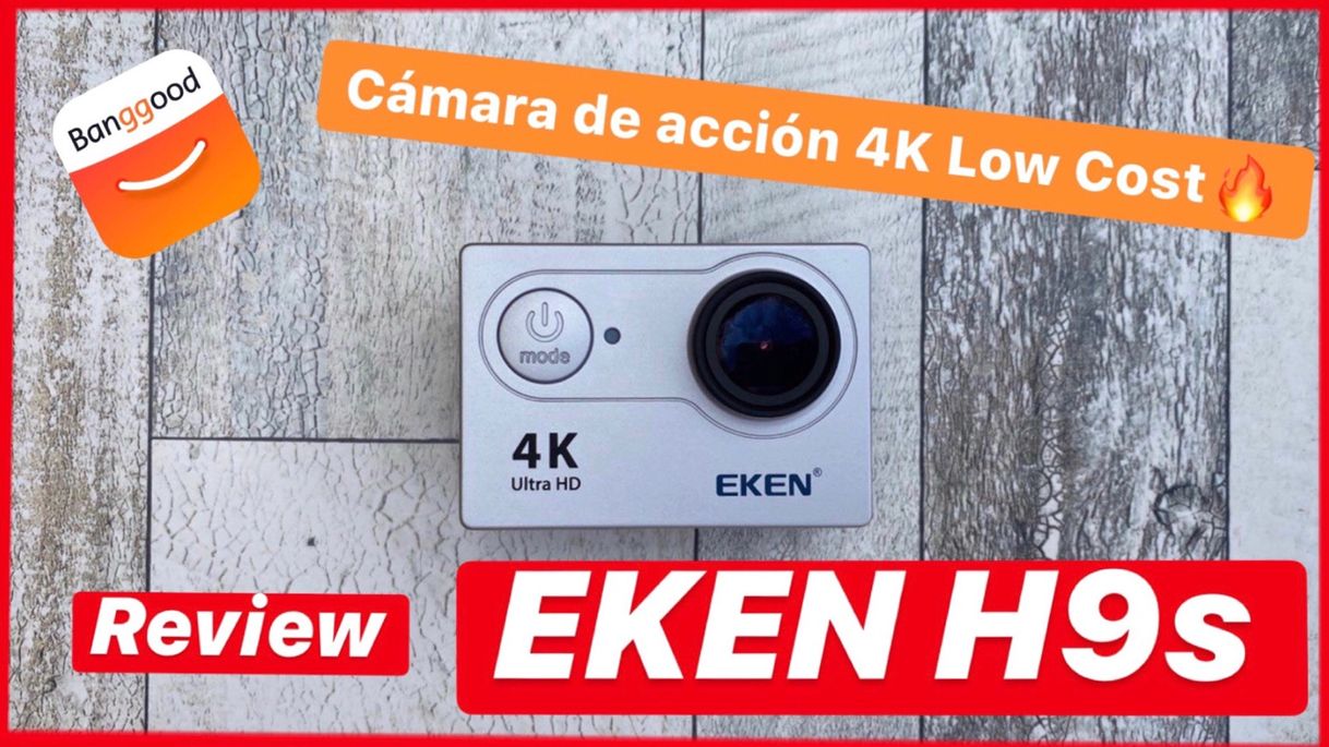 Fashion EKEN H9s 4K ✅ [ Camara de acción 4K con sensor PANASONIC ]