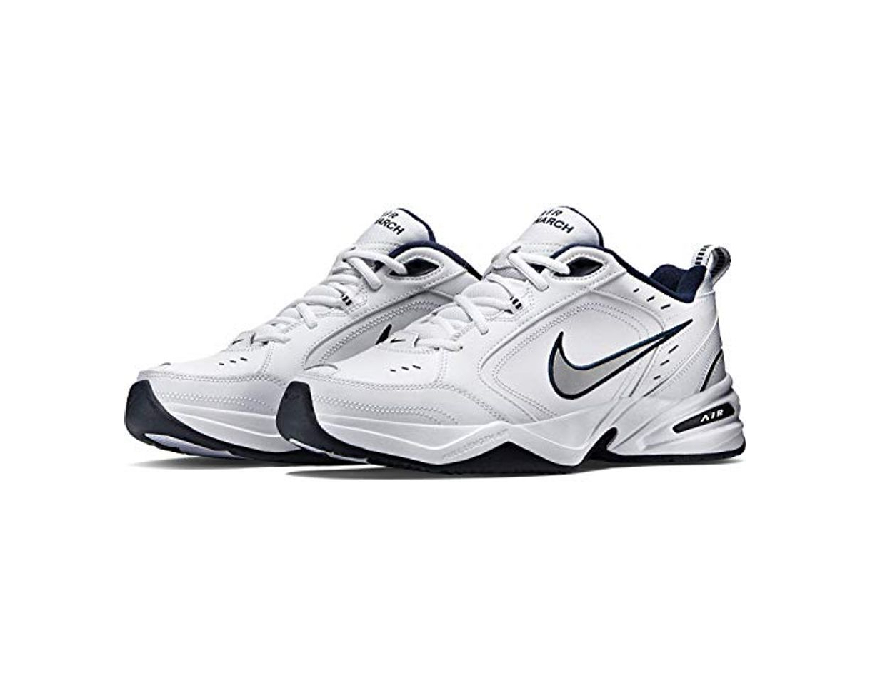 Fashion Nike Air Monarch IV, Zapatillas de Gimnasia para Hombre, Blanco