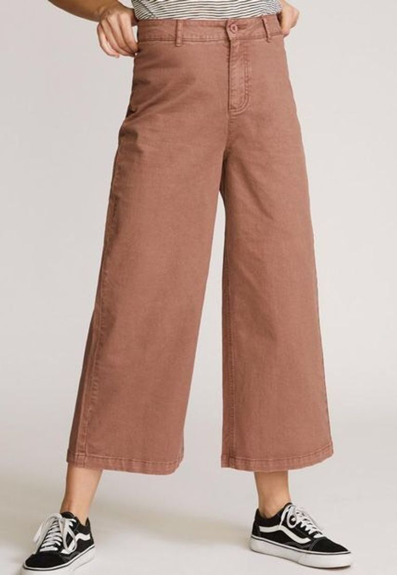 Product Pantalón crop wide leg RCVA