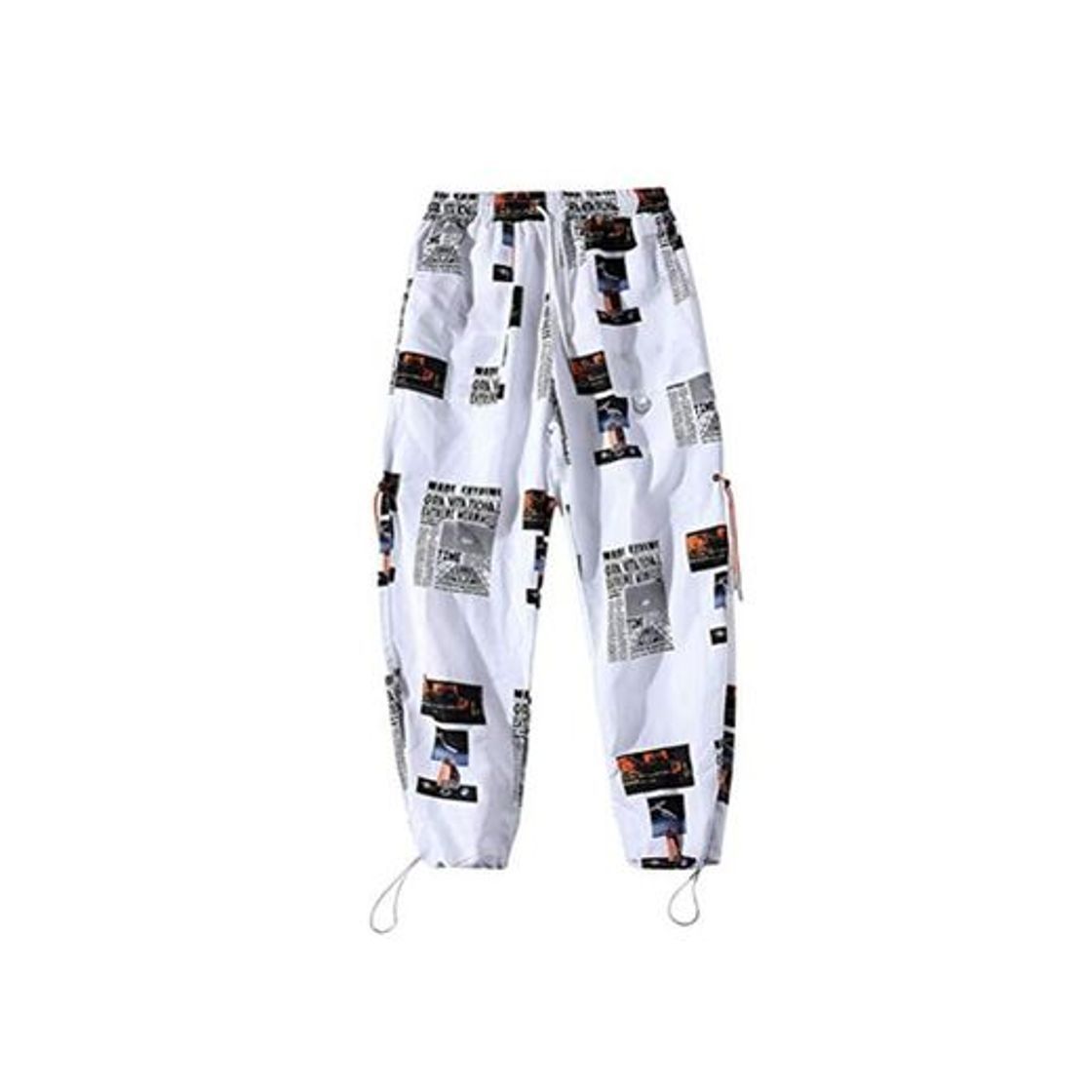 Social Hombres Ropa Deportiva Pantalones de Calle Pantalones de Cintura elástica Estampado Casual