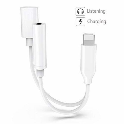 Adaptador de auriculares de 3.5 mm para iPhone 7/7 Plus 8/8 Plus