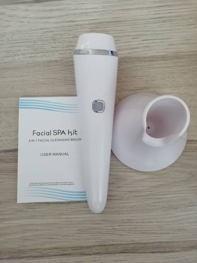 Social Cepillo facial giratorio eléctrico resistente al agua con 4 cabezales de cepillo