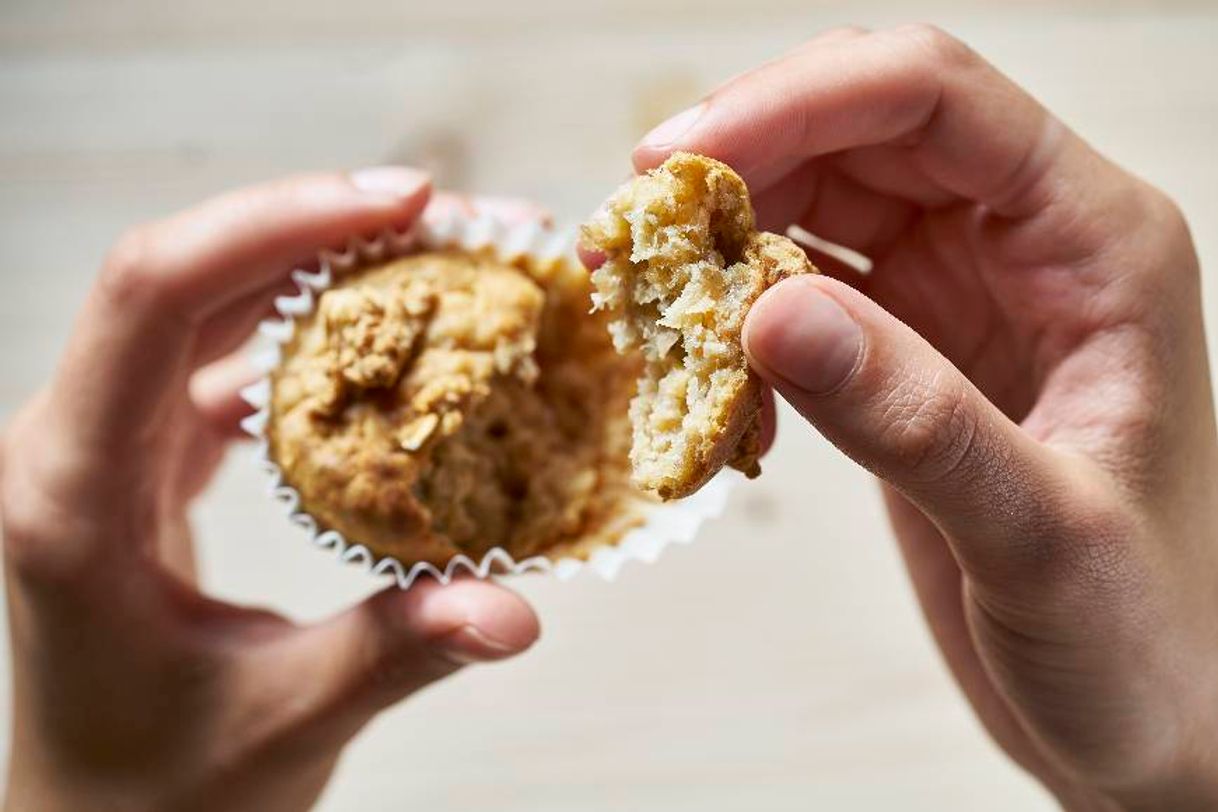 Fashion Muffin de plátano con avena😍