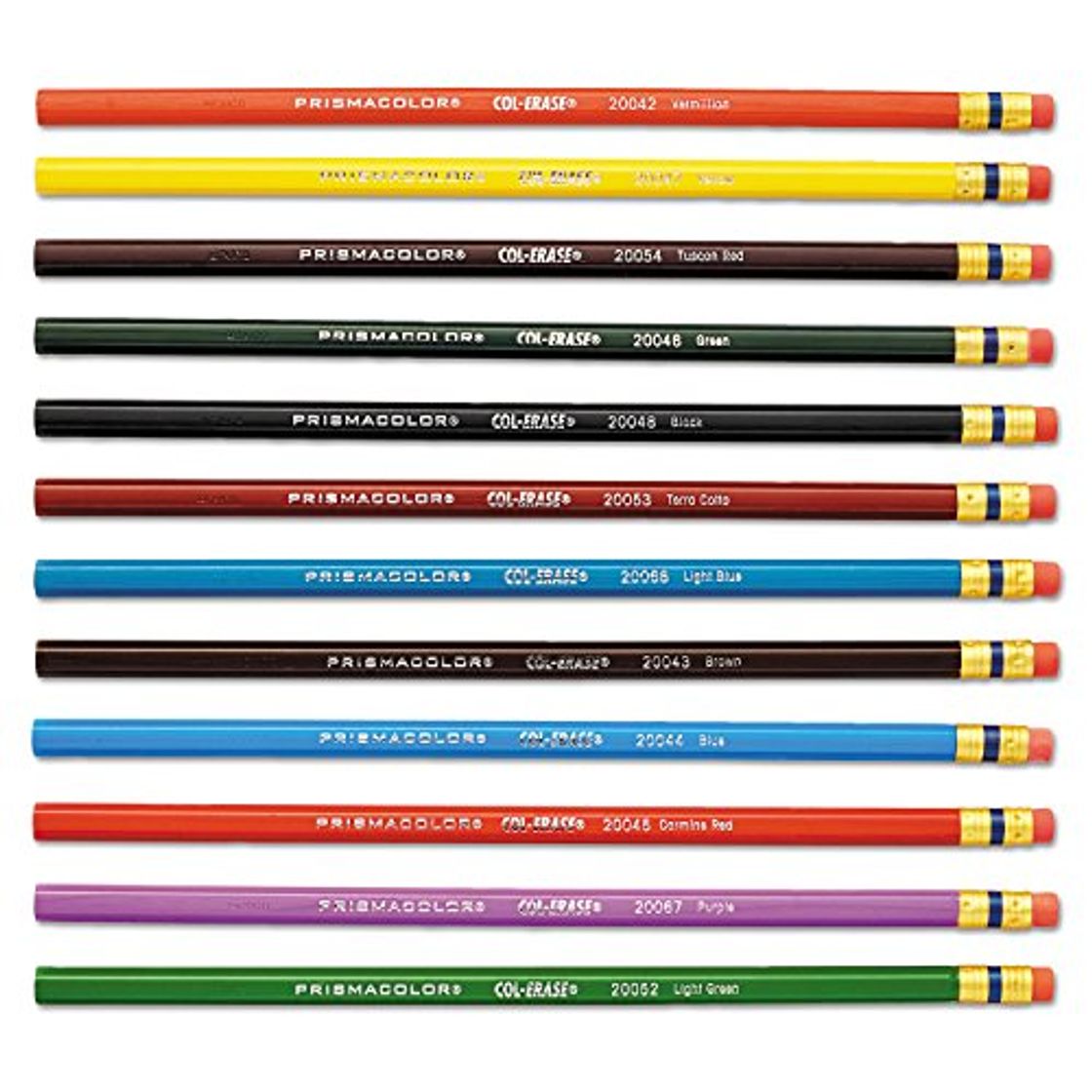 Social san20516 – Prismacolor Col-Erase de color Woodcase lápices w