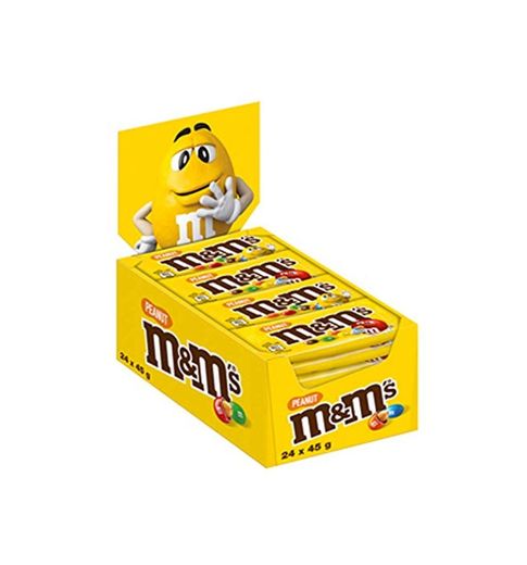 MM'S CARAMELOS DE CHOCOLATE CON CACAHUETE 45GR X 24PCS