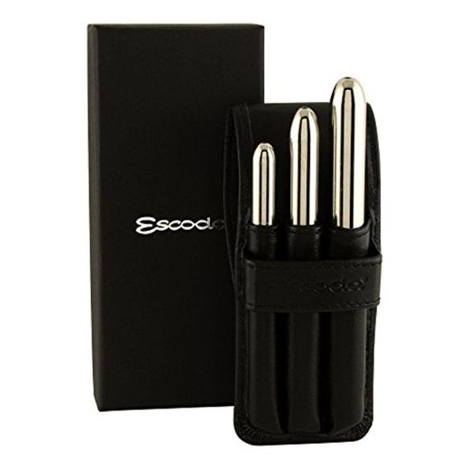 Escoda 1438 Perla White Travel Brush Set Of 3