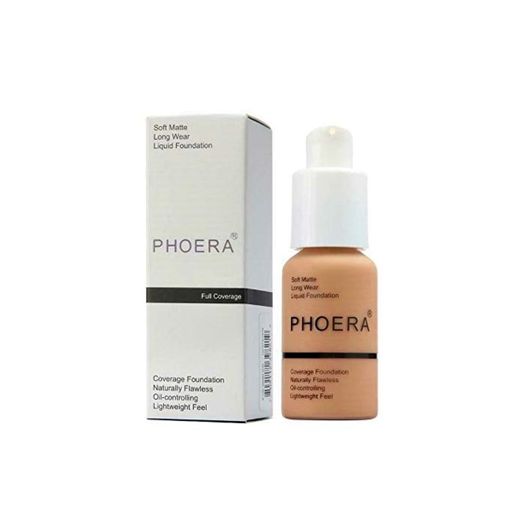 PHOERA 30ml Maquillaje Correctores Líquido para Ojeras Acnés Correctores Completo para las