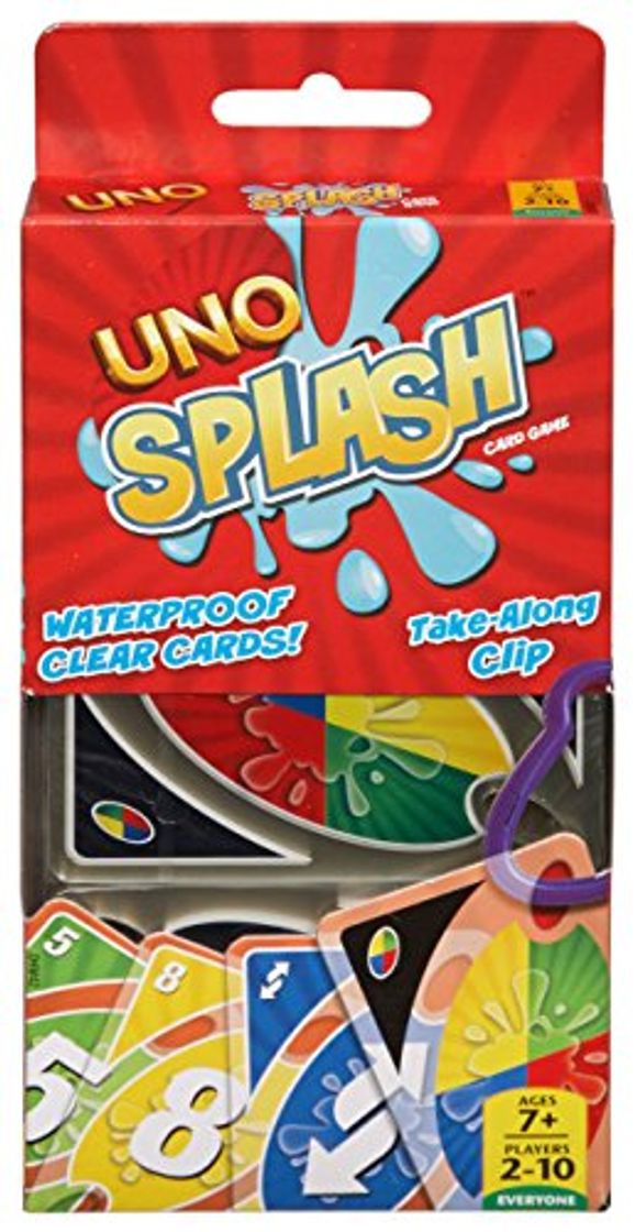 Social UNO Splash Card Game by Mattel