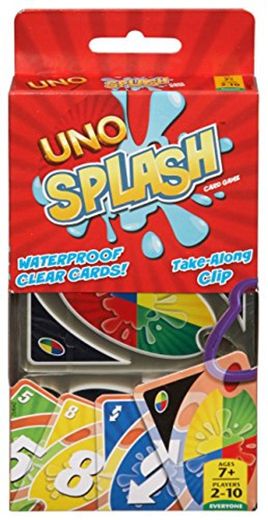 UNO Splash Card Game by Mattel
