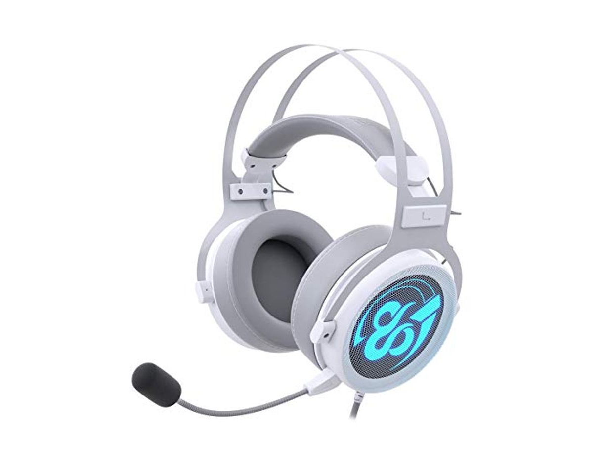 Product Auriculares Gaming Newskill Kimera V2 Ivory 7.1 Compatibles con PC y PS4