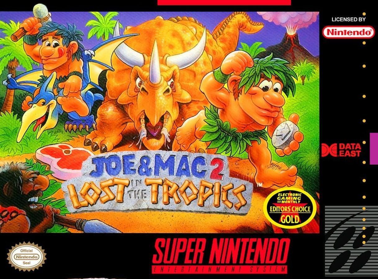 Videojuegos Joe & Mac 2: Lost in the Tropics