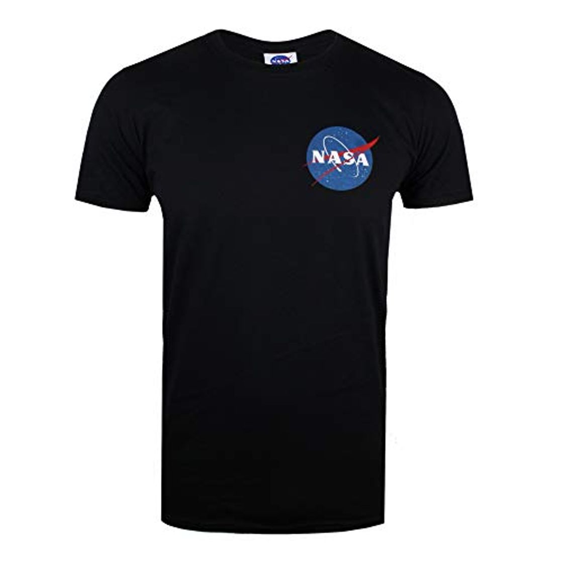 Social Nasa Core Logo Camiseta, Negro