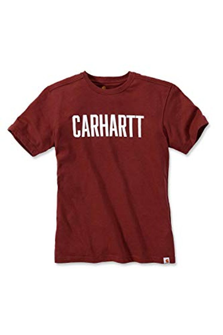 Fashion Carhartt Men T-Shirt Maddock Graphic Block Logo Short Sleeve, Größe