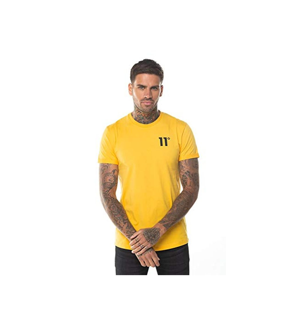 Productos 11 Degrees Camiseta Core Muscle Fit Amarillo