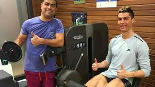 Un día en el gimnasio con Cristiano Ronaldo.