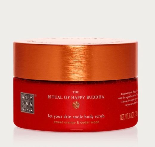 The Ritual of Happy Buddha Body Scrub Exfolinte Corporal 