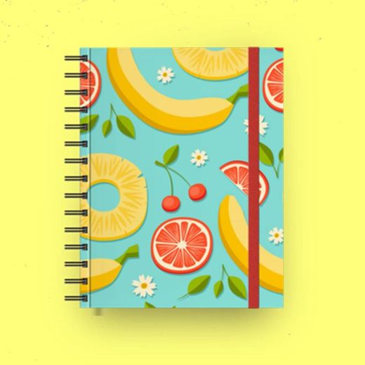 Caderno Summer Bananas and Grapefruit de Jesse Lira